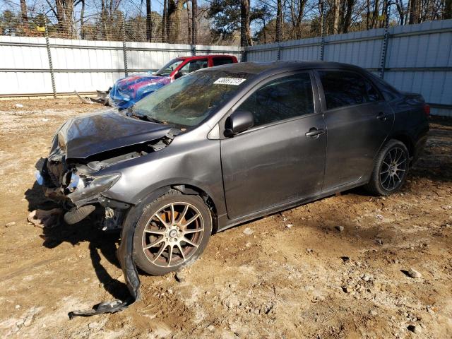 1NXBU4EE2AZ383163 - 2010 TOYOTA COROLLA BASE GRAY photo 1