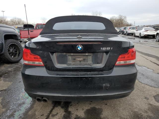 WBAUN1C50CVR00028 - 2012 BMW 128 I BLACK photo 6