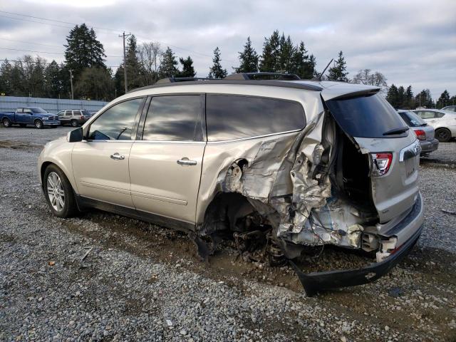 1GNKVGKD8DJ179480 - 2013 CHEVROLET TRAVERSE LT BEIGE photo 2