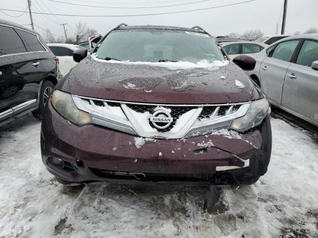 JN8AZ1MW8EW519840 - 2014 NISSAN MURANO S BURGUNDY photo 5