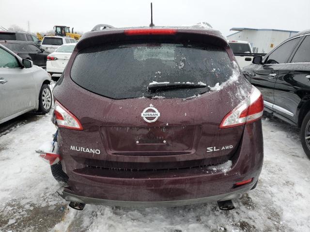 JN8AZ1MW8EW519840 - 2014 NISSAN MURANO S BURGUNDY photo 6