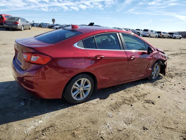 1G1BE5SMXJ7141862 - 2018 CHEVROLET CRUZE LT RED photo 3