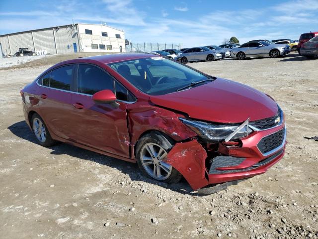 1G1BE5SMXJ7141862 - 2018 CHEVROLET CRUZE LT RED photo 4