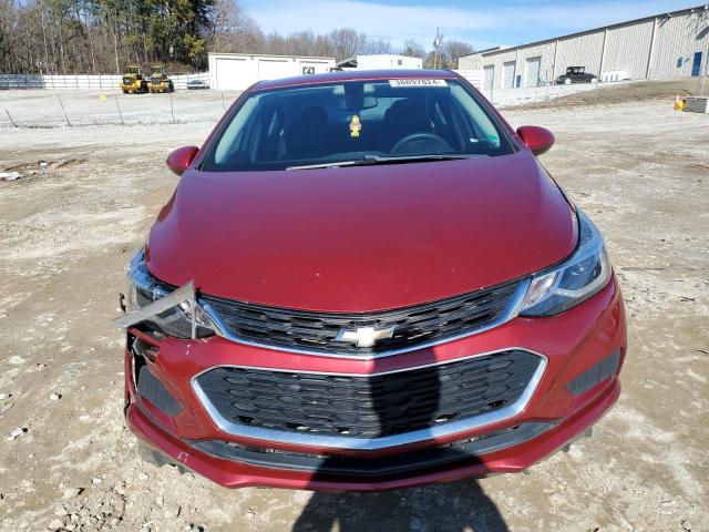 1G1BE5SMXJ7141862 - 2018 CHEVROLET CRUZE LT RED photo 5