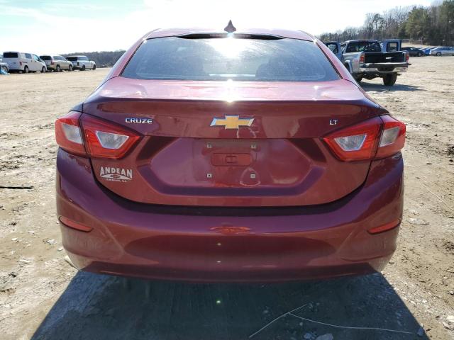 1G1BE5SMXJ7141862 - 2018 CHEVROLET CRUZE LT RED photo 6