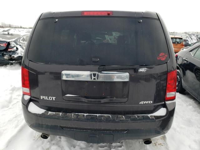 5FNYF4H47CB073937 - 2012 HONDA PILOT EX BROWN photo 6