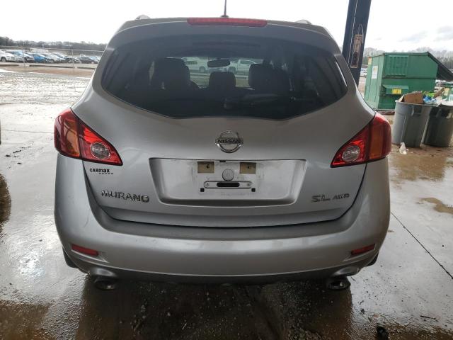 JN8AZ1MW7AW104017 - 2010 NISSAN MURANO S SILVER photo 6