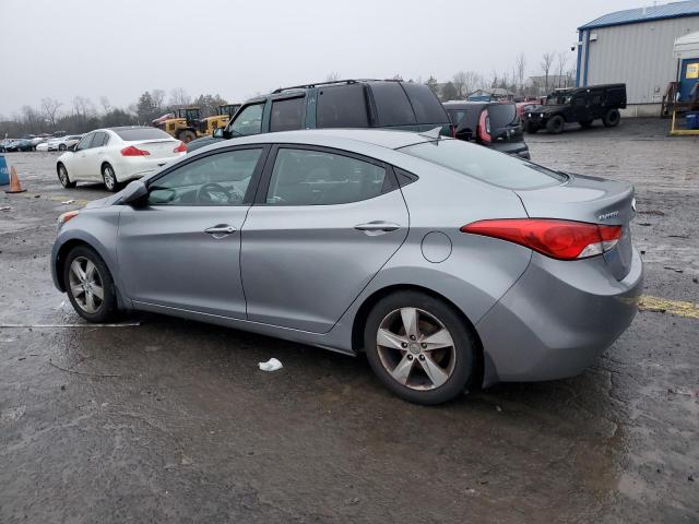 KMHDH4AE5DU754615 - 2013 HYUNDAI ELANTRA GLS GRAY photo 2