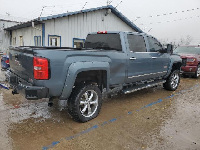 3GTU2VEC1EG328719 - 2014 GMC SIERRA K1500 SLT BLUE photo 3