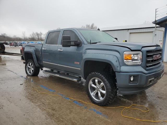 3GTU2VEC1EG328719 - 2014 GMC SIERRA K1500 SLT BLUE photo 4