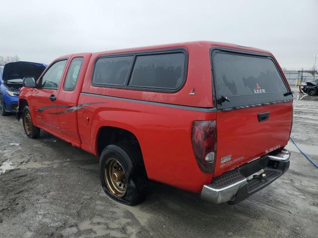 1GCCS198848204669 - 2004 CHEVROLET COLORADO RED photo 2