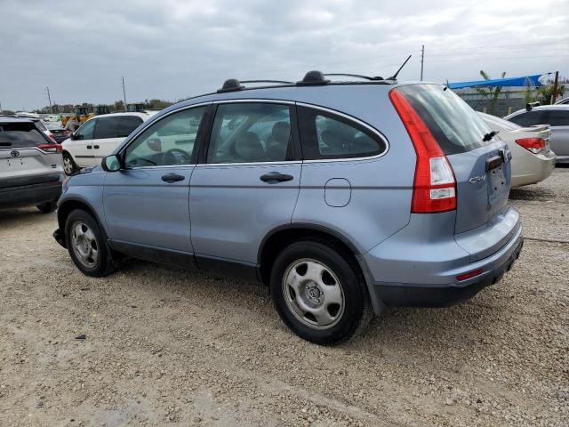 3CZRE3H35AG704310 - 2010 HONDA CR-V LX BLUE photo 2