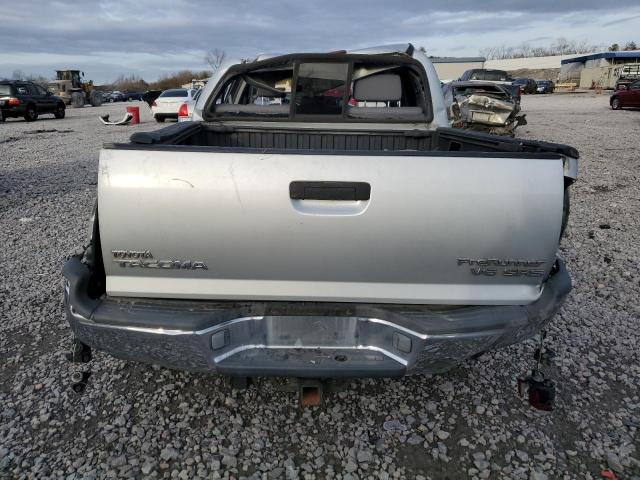 5TEJU62N55Z004251 - 2005 TOYOTA TACOMA DOUBLE CAB PRERUNNER SILVER photo 6