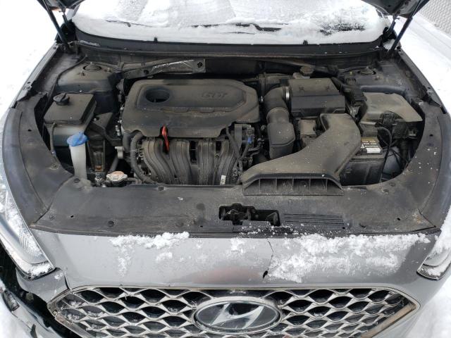 5NPE34AF6KH756090 - 2019 HYUNDAI SONATA LIMITED GRAY photo 11