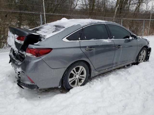 5NPE34AF6KH756090 - 2019 HYUNDAI SONATA LIMITED GRAY photo 3