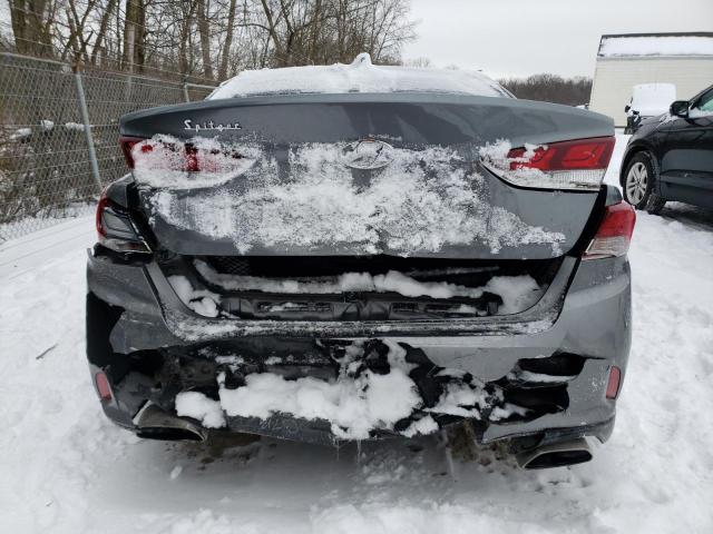 5NPE34AF6KH756090 - 2019 HYUNDAI SONATA LIMITED GRAY photo 6