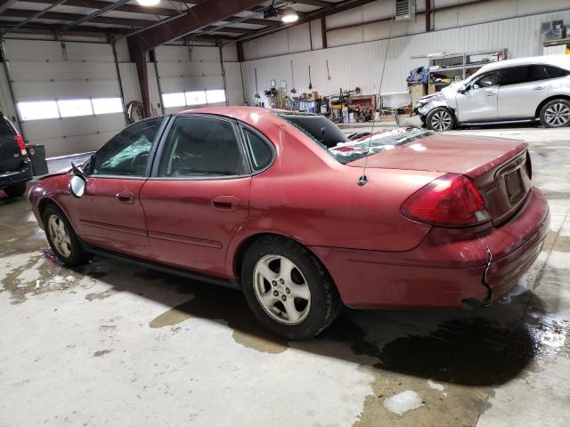 1FAFP53U23G230089 - 2003 FORD TAURUS SE MAROON photo 2