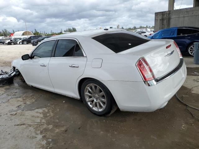 2C3CCAET7EH118132 - 2014 CHRYSLER 300C WHITE photo 2