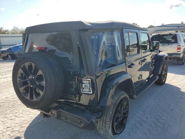 1C4JJXP69MW800206 - 2021 JEEP WRANGLER U SAHARA 4XE BLACK photo 3