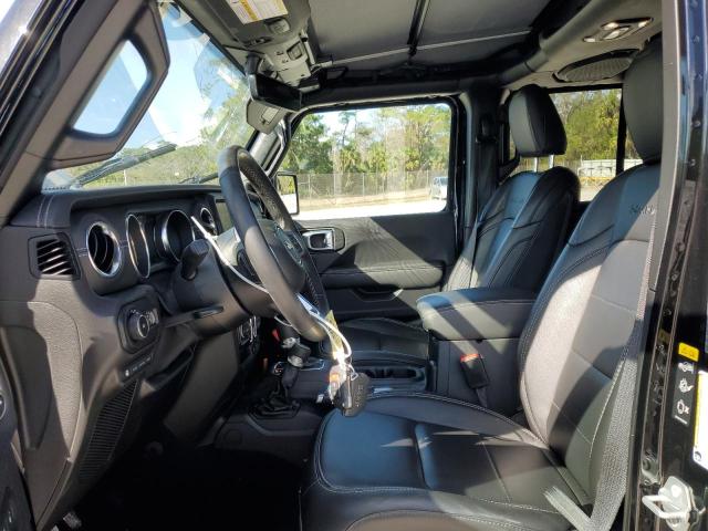 1C4JJXP69MW800206 - 2021 JEEP WRANGLER U SAHARA 4XE BLACK photo 7