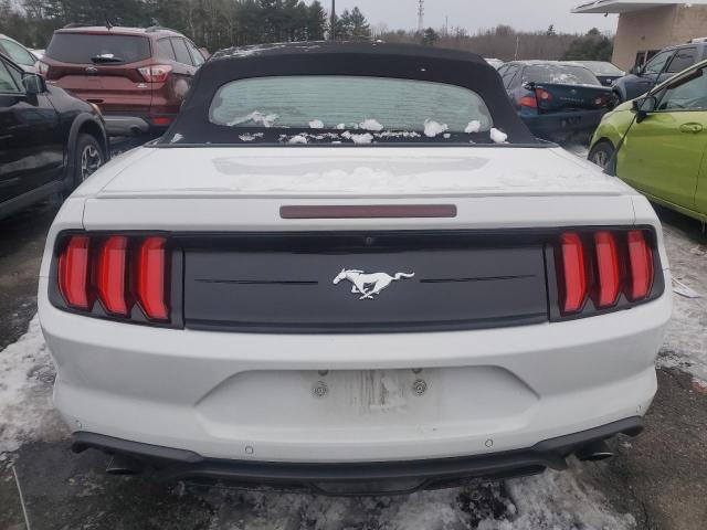 1FATP8UH2K5170525 - 2019 FORD MUSTANG WHITE photo 6