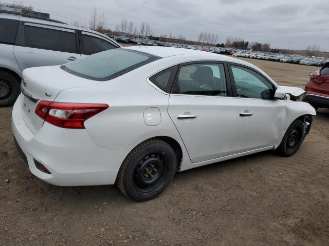 3N1AB7AP9JY255226 - 2018 NISSAN SENTRA S WHITE photo 3