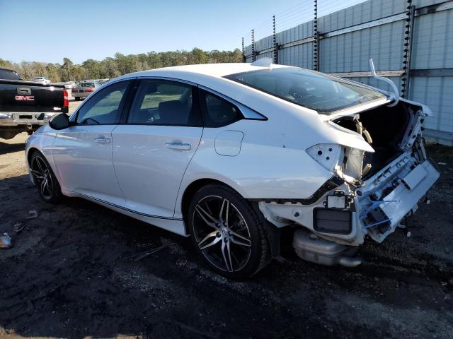 1HGCV2F95MA023940 - 2021 HONDA ACCORD TOURING WHITE photo 2