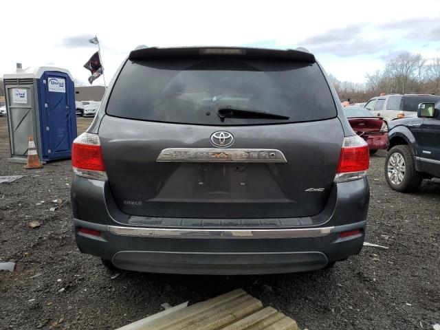 5TDBK3EH1BS092867 - 2011 TOYOTA HIGHLANDER BASE Сұр фото 6