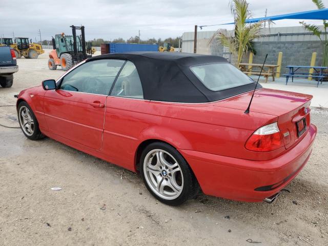 WBABW53414PL41789 - 2004 BMW 330 CI RED photo 2