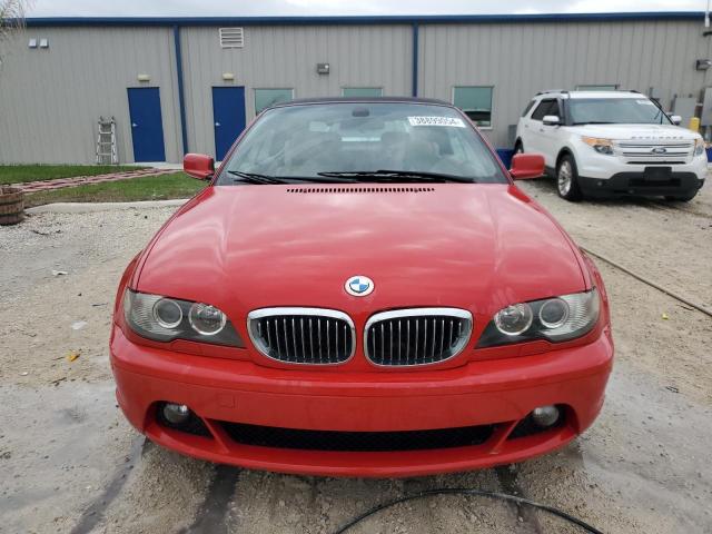 WBABW53414PL41789 - 2004 BMW 330 CI RED photo 5