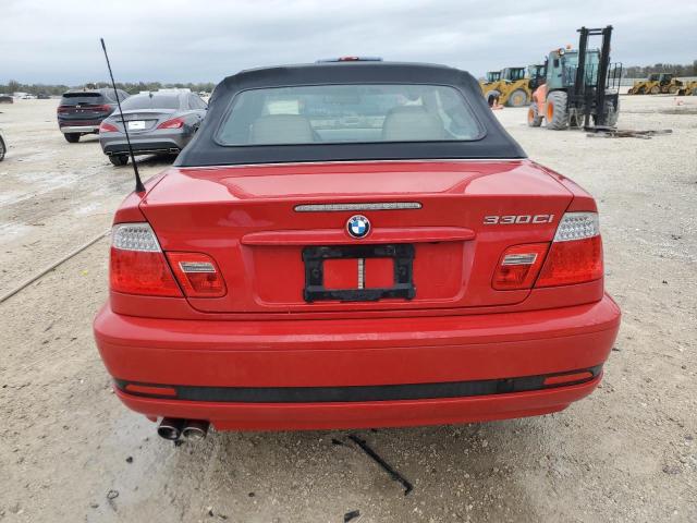 WBABW53414PL41789 - 2004 BMW 330 CI RED photo 6