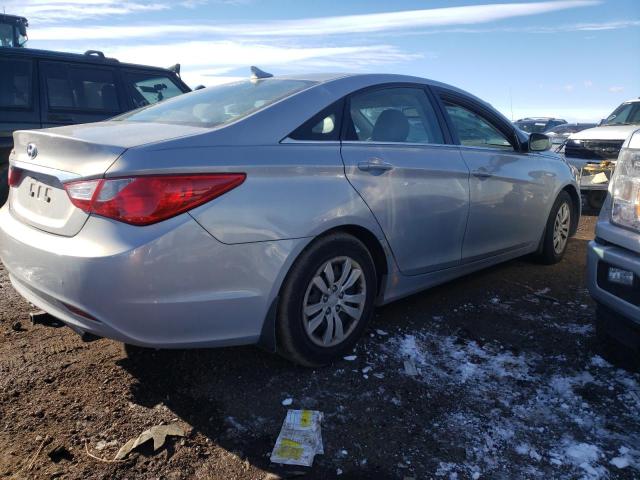 5NPEB4AC2BH148768 - 2011 HYUNDAI SONATA GLS BLUE photo 3