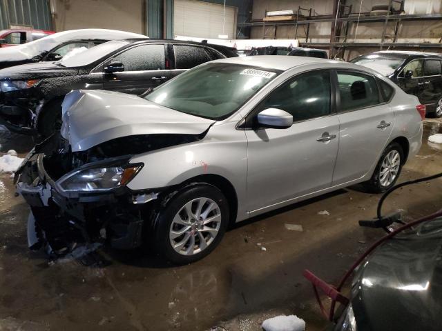 3N1AB7AP6KY309227 - 2019 NISSAN SENTRA S SILVER photo 1