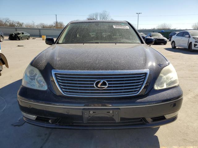 JTHBN36F855007584 - 2005 LEXUS LS 430 BLUE photo 5