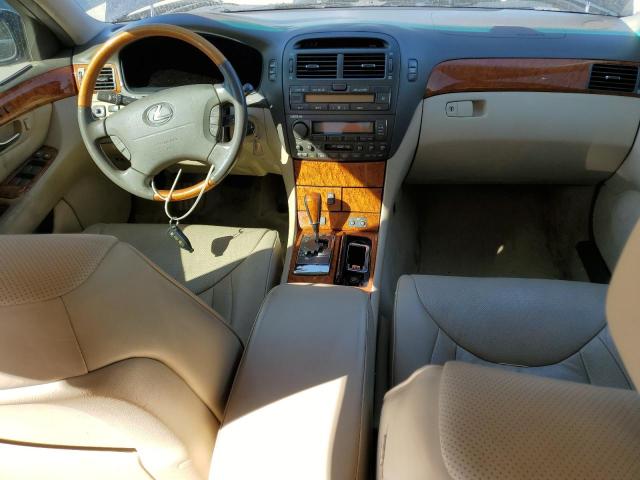 JTHBN36F855007584 - 2005 LEXUS LS 430 BLUE photo 8