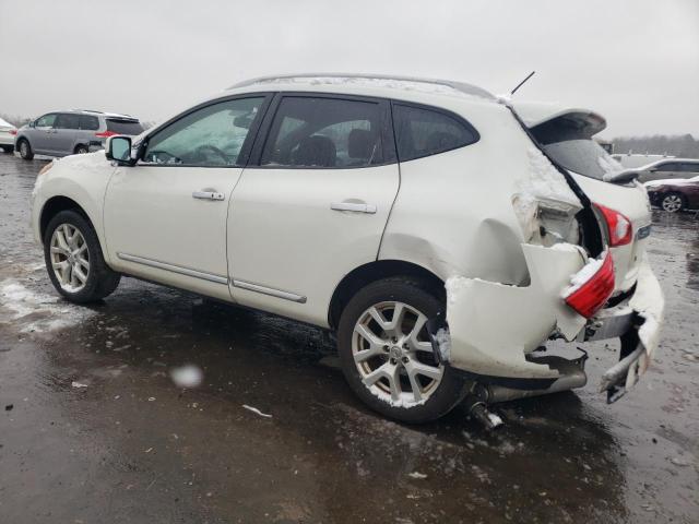 JN8AS5MV7CW416795 - 2012 NISSAN ROGUE S WHITE photo 2