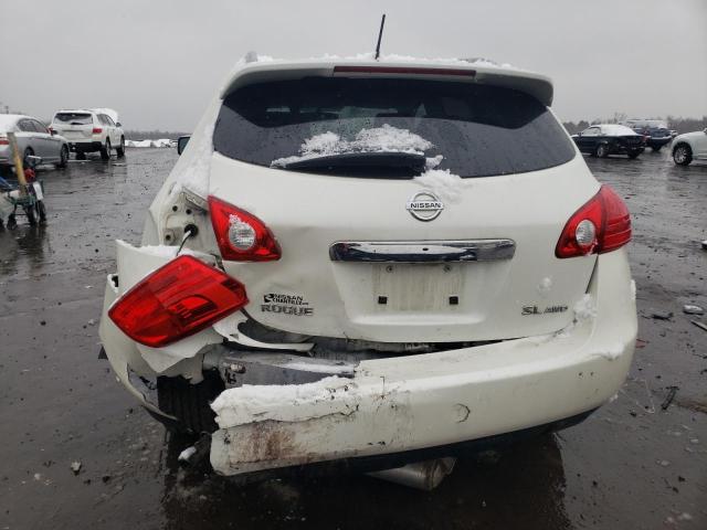 JN8AS5MV7CW416795 - 2012 NISSAN ROGUE S WHITE photo 6