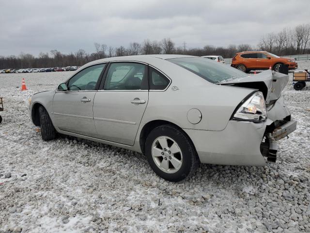 2G1WT55N981207465 - 2008 CHEVROLET IMPALA LT SILVER photo 2