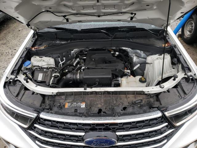 1FMSK8DH4LGA50618 - 2020 FORD EXPLORER XLT WHITE photo 12