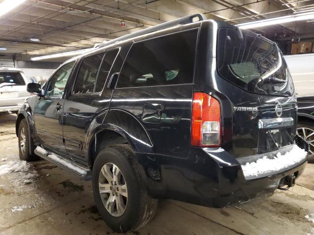5N1AR1NB8AC621072 - 2010 NISSAN PATHFINDER S BLACK photo 2