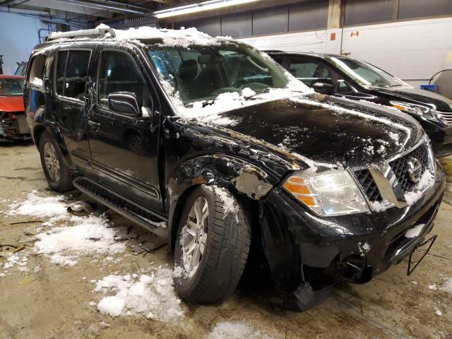 5N1AR1NB8AC621072 - 2010 NISSAN PATHFINDER S BLACK photo 4