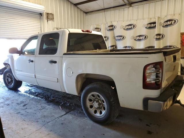 2GCEC13CX71708862 - 2007 CHEVROLET SILVERADO C1500 CREW CAB WHITE photo 2