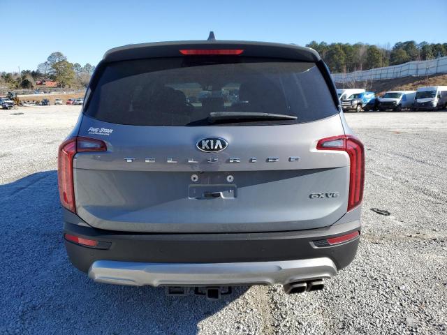 5XYP34HC6LG031991 - 2020 KIA TELLURIDE EX SILVER photo 6