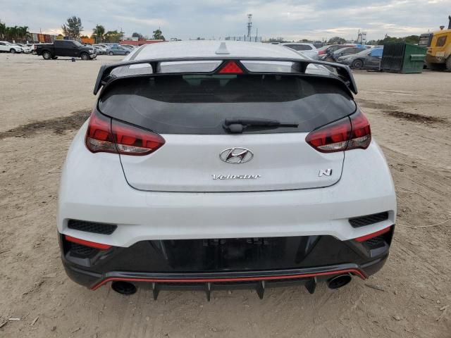 KMHT36AH4LU004928 - 2020 HYUNDAI VELOSTER N WHITE photo 6