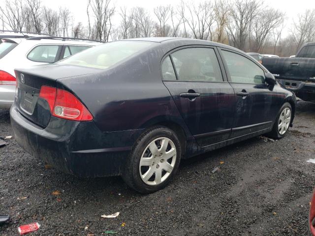 1HGFA16566L013019 - 2006 HONDA CIVIC LX BLACK photo 3