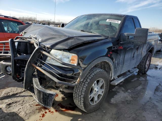 1FTRF14VX8KD36806 - 2008 FORD F150 BLACK photo 1