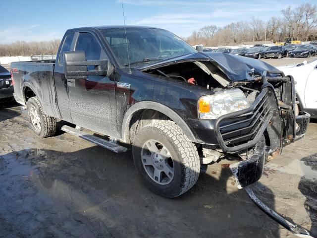 1FTRF14VX8KD36806 - 2008 FORD F150 BLACK photo 4