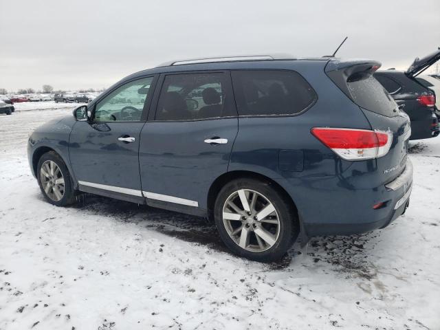 5N1AR2MM1GC651841 - 2016 NISSAN PATHFINDER S BLUE photo 2