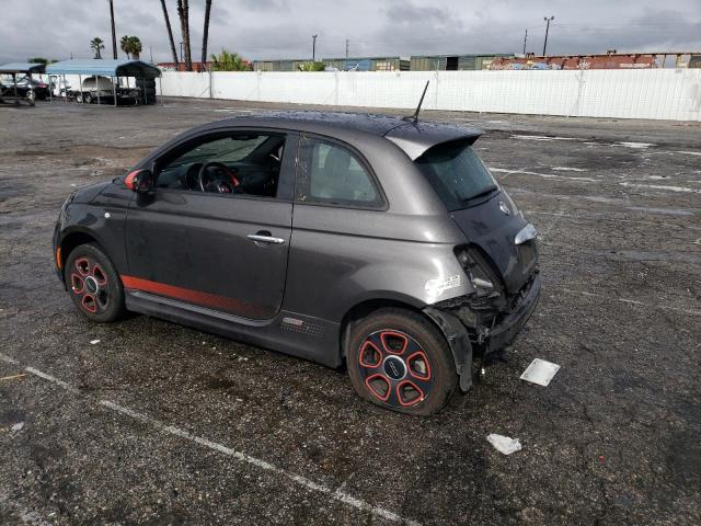 3C3CFFGE9FT726147 - 2015 FIAT 500 ELECTRIC GRAY photo 2