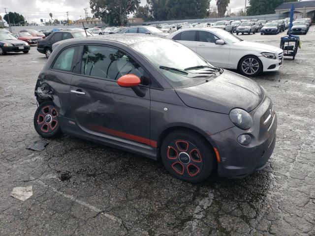 3C3CFFGE9FT726147 - 2015 FIAT 500 ELECTRIC GRAY photo 4